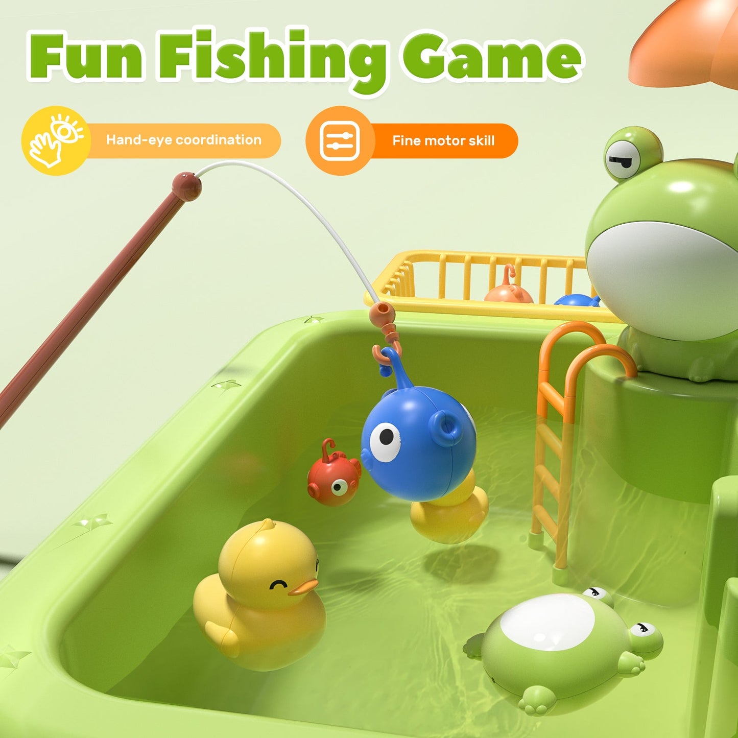 Interactive Kitchen Sink & Fishing Fun