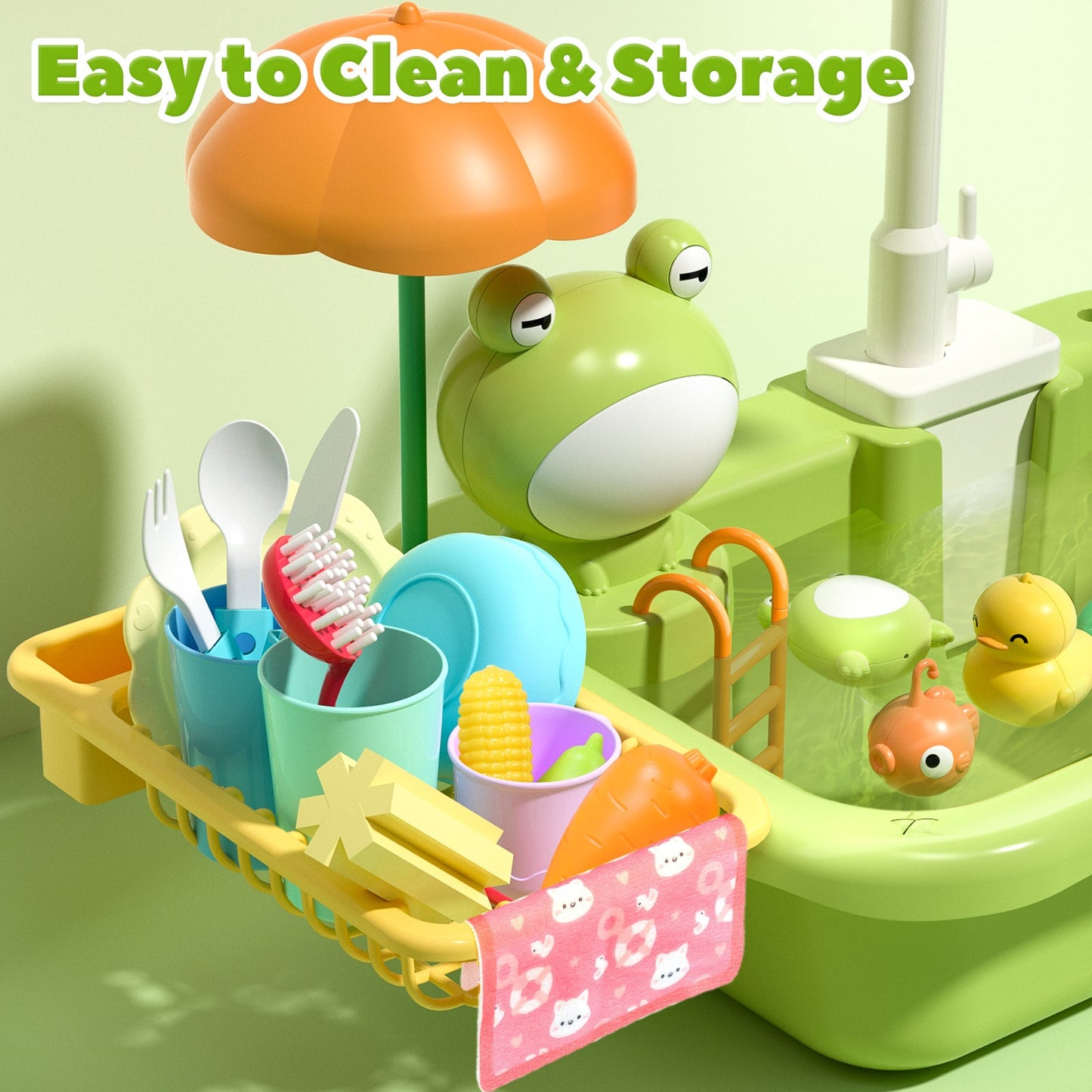 Interactive Kitchen Sink & Fishing Fun