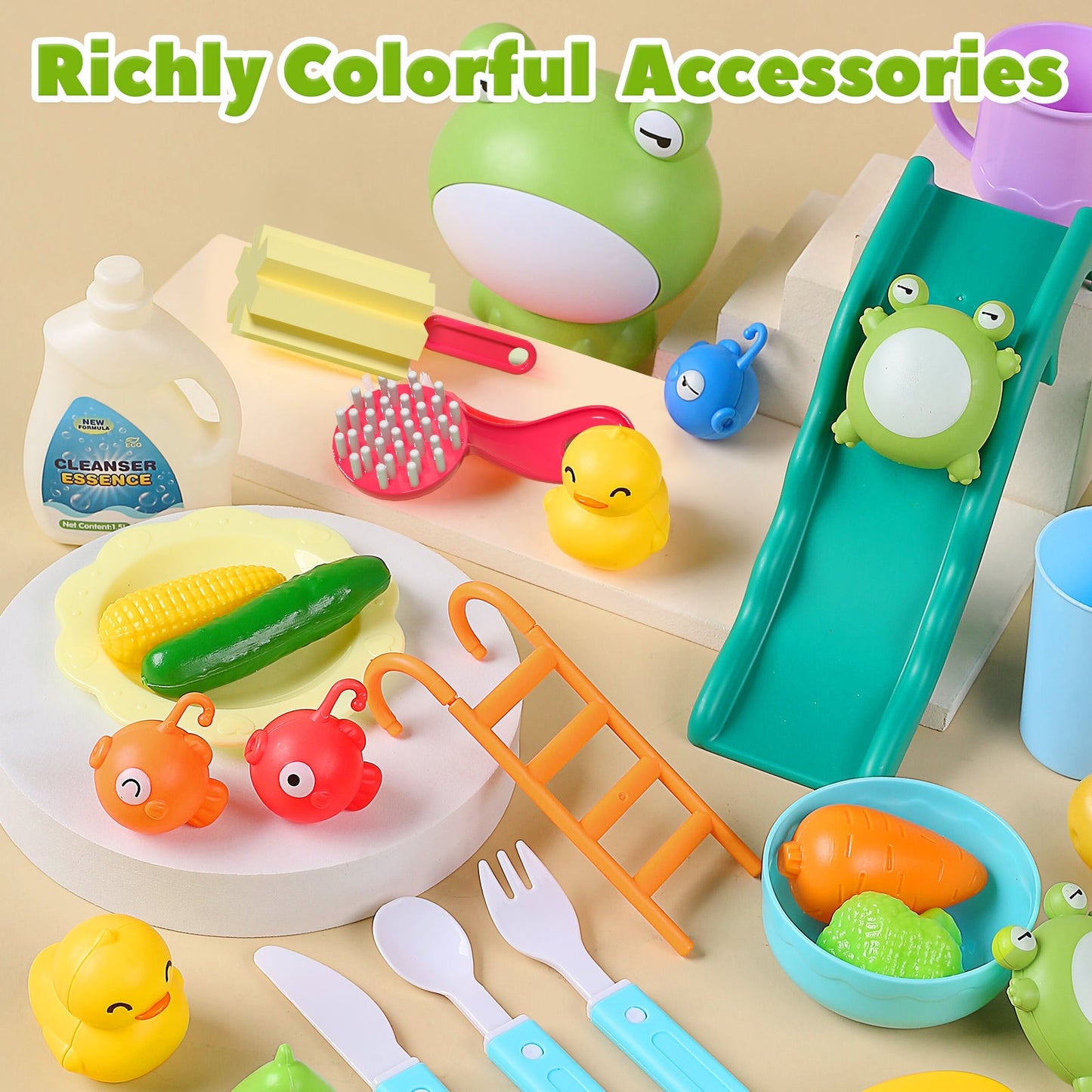 Interactive Kitchen Sink & Fishing Fun