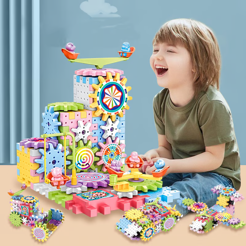 Electric Gear Blocks Fuel STEM Creativity