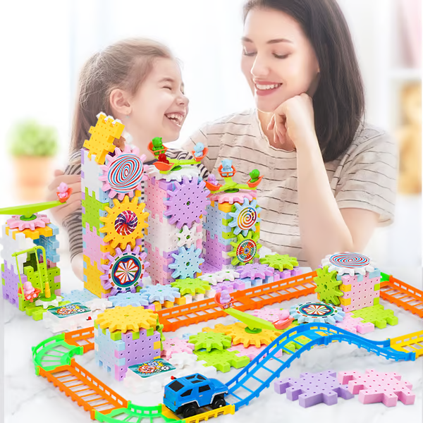 Electric Gear Blocks Fuel STEM Creativity