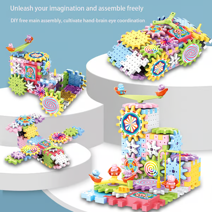 Electric Gear Blocks Fuel STEM Creativity