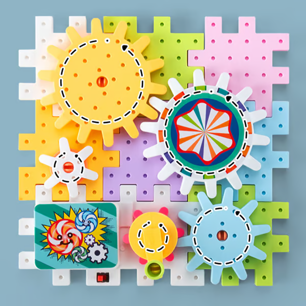 Electric Gear Blocks Fuel STEM Creativity