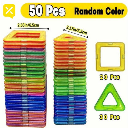 Safe Magnetic Blocks for Creative Learning